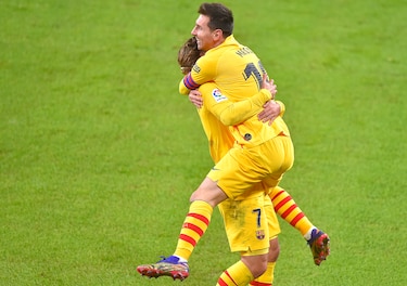 Messi sube al Barcelona al podio de LaLiga