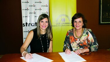 Stratego firmó acuerdo con Casa Esperanza