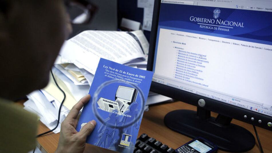 Escasa información pública en sitios web de instituciones