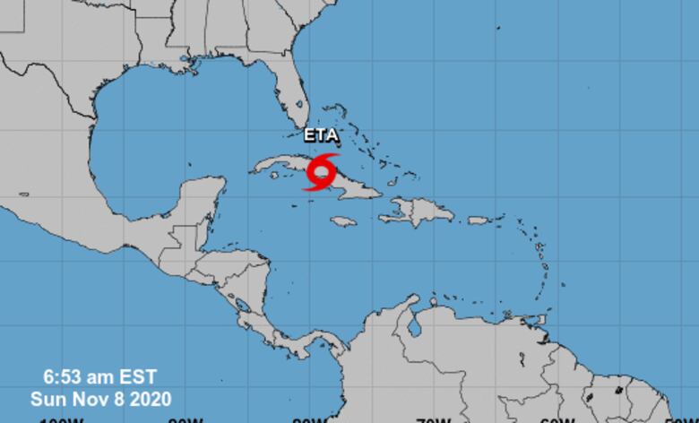 Tras su paso por Centroamérica, Eta azota Cuba mientras la atraviesa rumbo a Florida