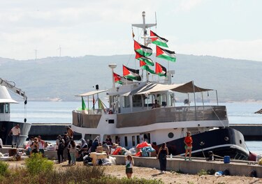 Los primeros barcos italianos de la Flotilla zarpan desde Sicilia con destino Gaza