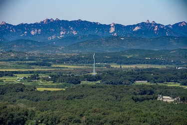 Un día en la Zona Desmilitarizada de Corea del Sur, una de las fronteras más peligrosas del mundo