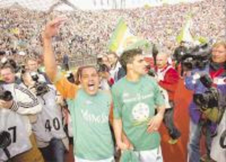 Werder Bremen se corona en Alemania