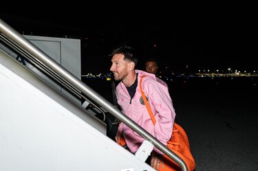El Inter Miami, con Messi al frente, llega a Riad para amistosos con Al Hilal y Al Nassr