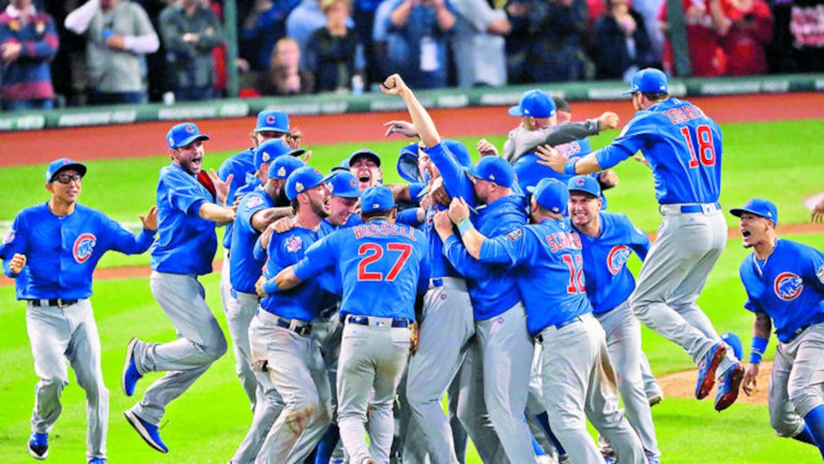 Los Cachorros de Chicago se coronaron campeones de la serie final del béisbol de Estados Unidos.