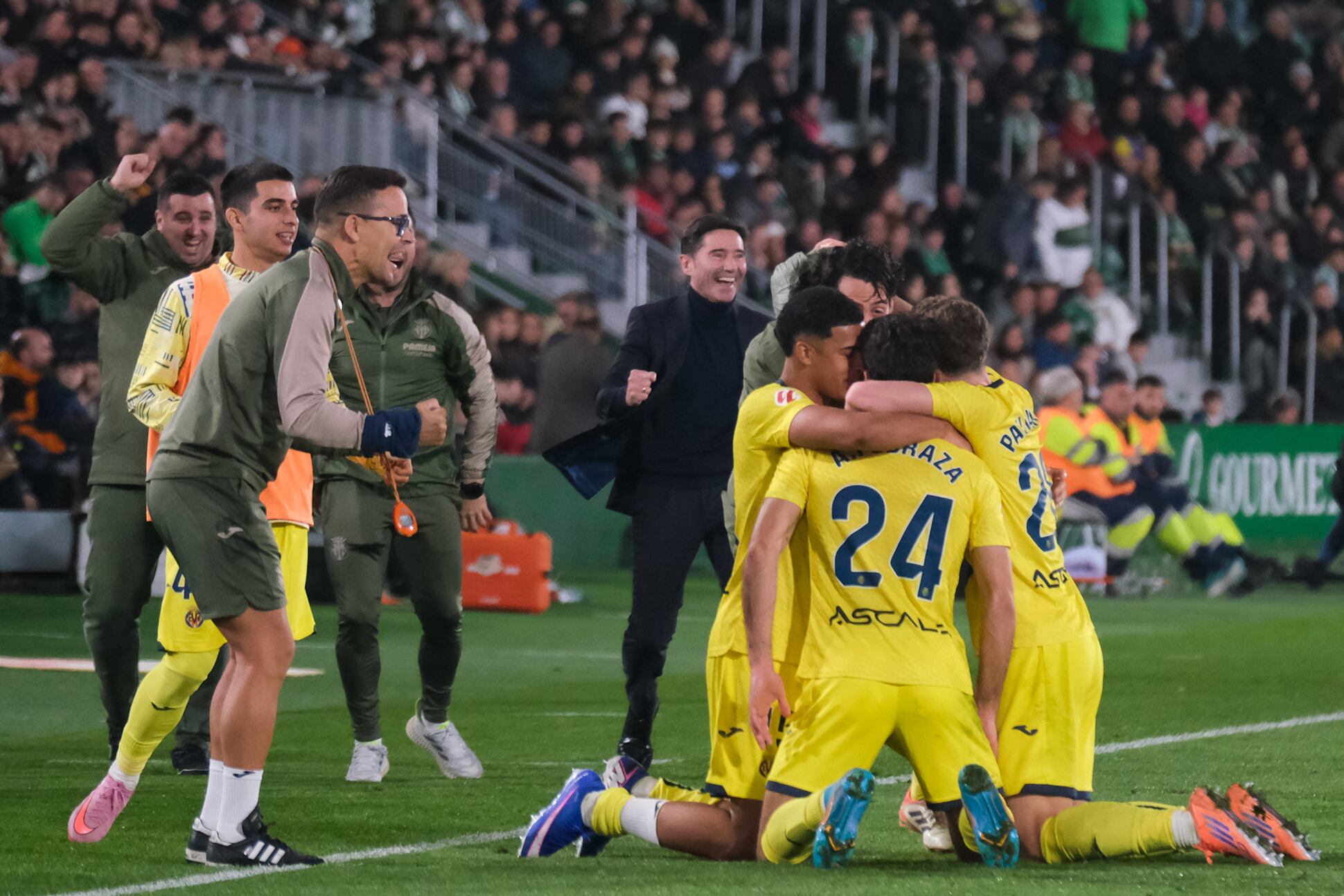 Villarreal derrota al Elche en un emocionante duelo autonómico