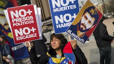 Venezuela: Marchan para conmemorar detención de Leopoldo López