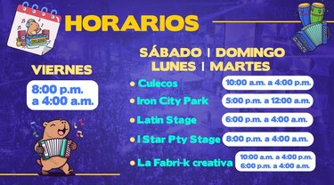 Alcaldía de Panamá realizará el Festival Carnavalístico Volumen Caribe entre el 13 y 17 de febrero