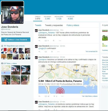 Fuerte sismo de 6.4 grados sacude a Panamá y Costa Rica