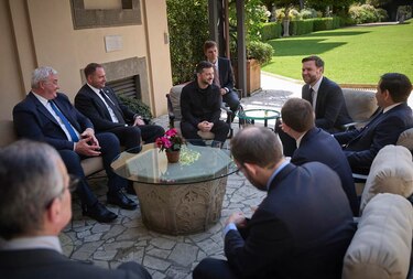 Zelenski reitera a Vance y a Rubio la importancia de un alto el fuego lo antes posible