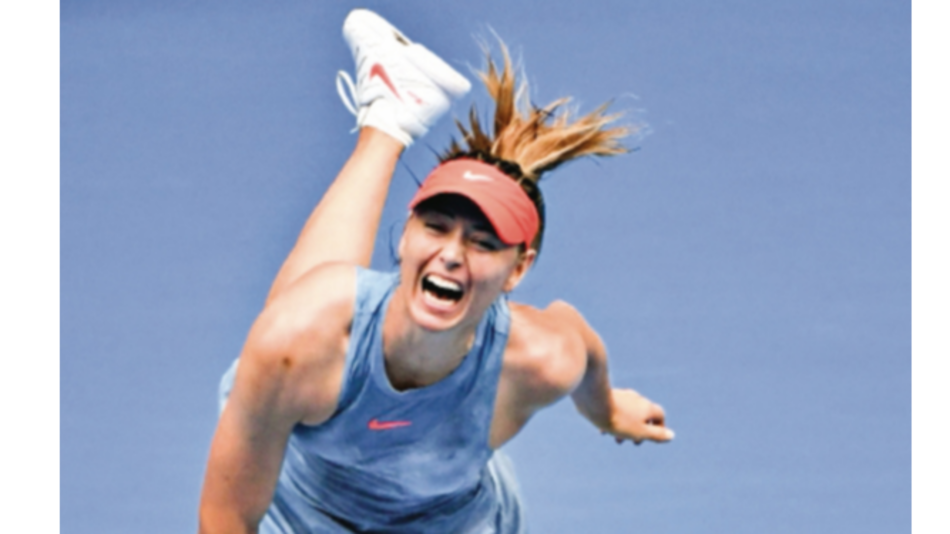 Nadal y Federer siguen fuertes; Sharapova gana