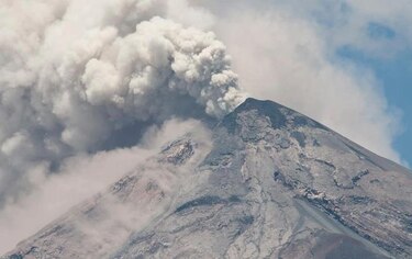 Advierten de que el volcán guatemalteco de Fuego podría sufrir otra erupción