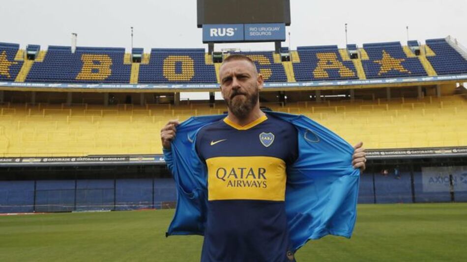 Daniele De Rossi firmó contrato con el club argentino Boca Juniors