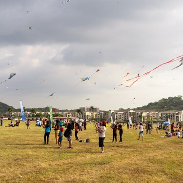 Los dragones se toman el cielo de Panamá