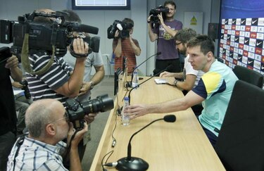 Messi está tranquilo ante situación fiscal