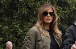 Melania Trump impacta con su ‘look’ para visitar las áreas inundadas por Harvey