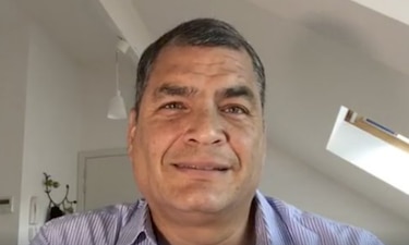 Correa dice que gobierno de Ecuador quiere inhabilitarle para elecciones