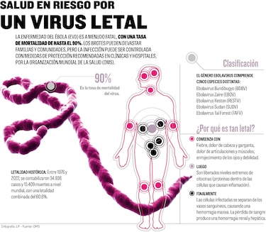Brote de ébola en África: qué es la cepa Bundibugyo y por qué genera alarma