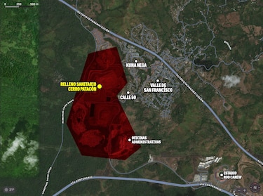Riesgos ambientales y sociales aumentan en comunidades cercanas a cerro Patacón