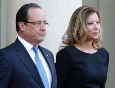 El presidente francés Hollande y su pareja se separan, según un diario