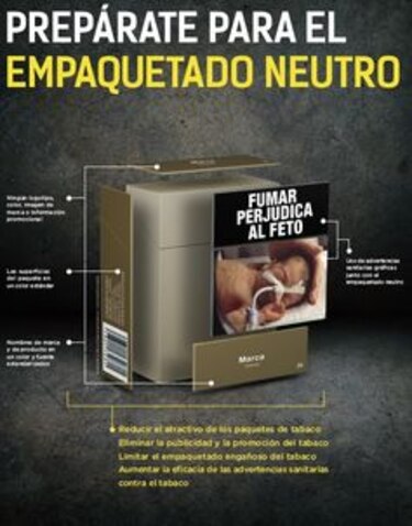 Panamá aboga por el empaquetado neutro de cigarrillo