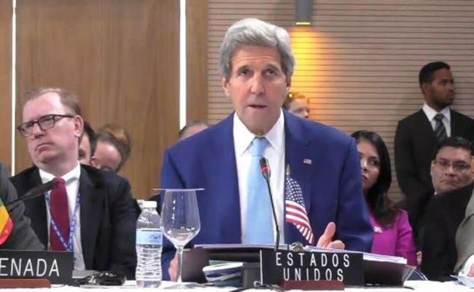 Sesión de la OEA comienza con acusaciones entre Kerry y canciller de Venezuela