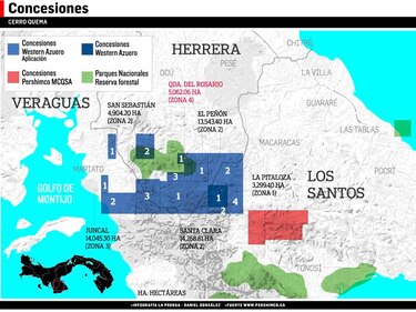 Evaluación de proyecto minero Cerro Quema, en etapa final