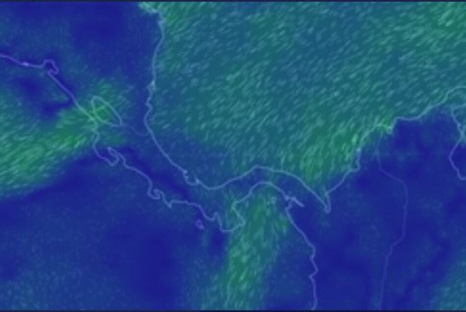 Emiten aviso de prevención ante el incremento de vientos sobre el país