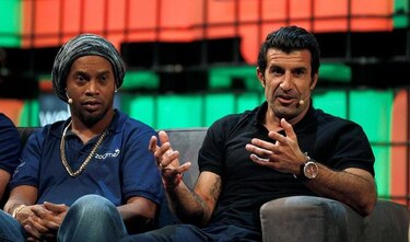 Figo, Ronaldinho y Saha buscan meter gol en el negocio digital