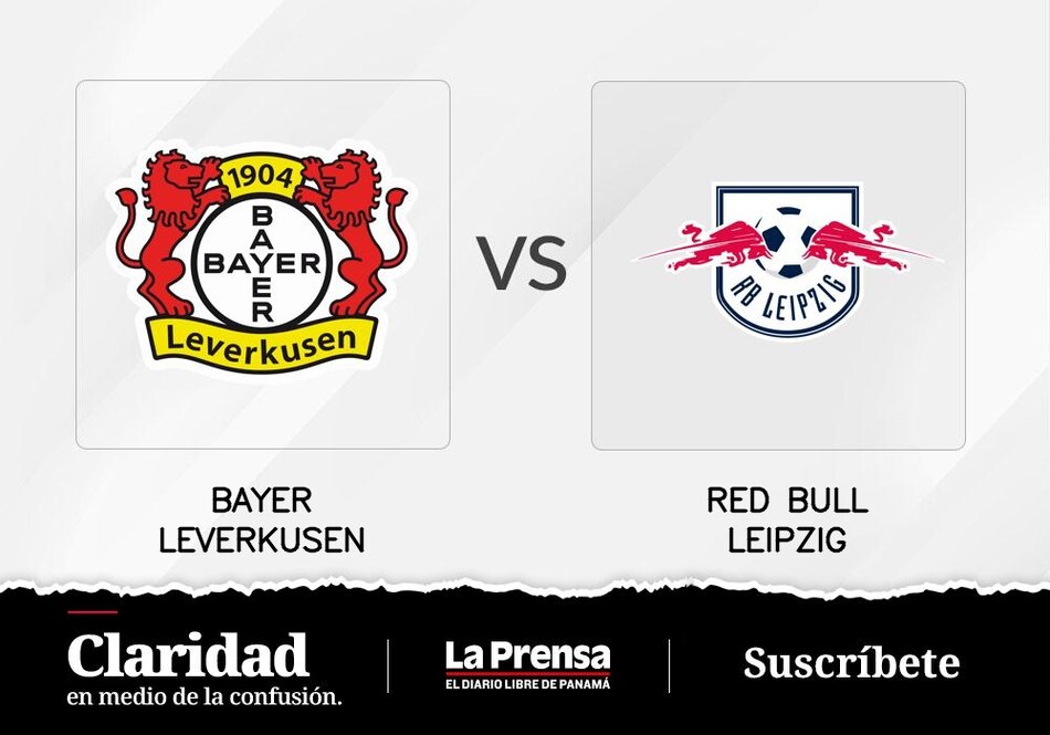 RB Leipzig juega hoy en su campo ante Bayer Leverkusen