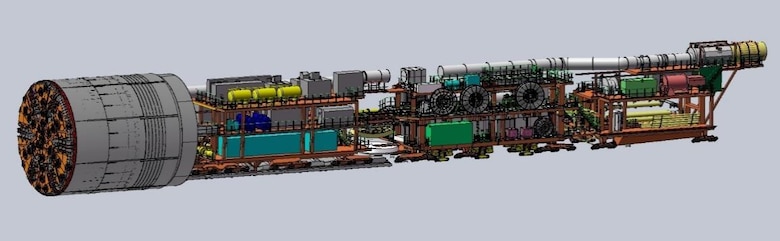 Construcción subterránea de la Línea 3: tres métodos constructivos en marcha simultáneamente