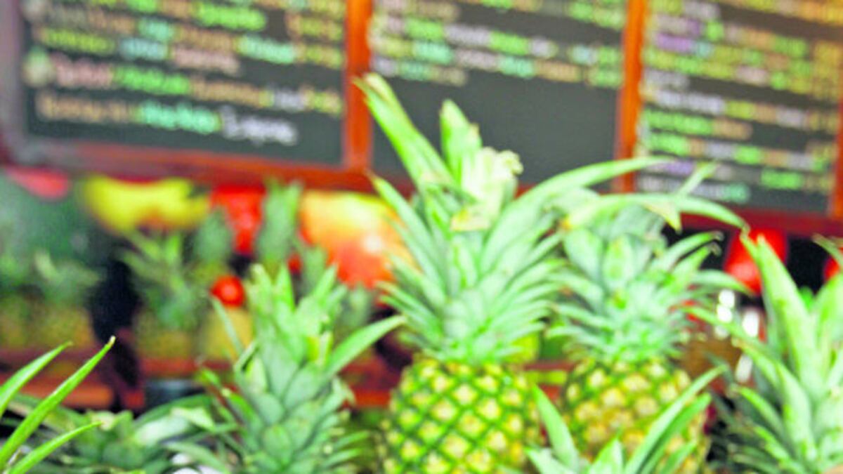 En la ciudad capital hay cerca de cinco negocios dedicados a los jugos naturales.