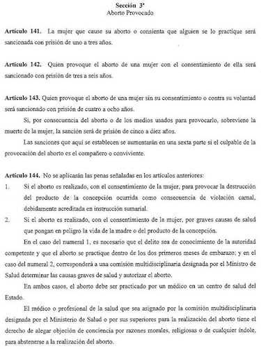 Ministerio Público abre 43 investigaciones por abortos provocados intencionalmente