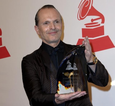 La noche más emotiva de Miguel Bosé