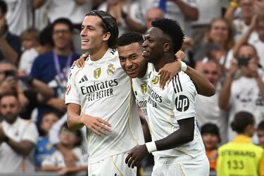 Militao y Mbappé marcan los goles del triunfo del Real Madrid