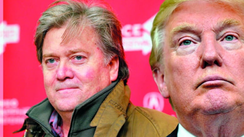 A poco de partir a Mar a Lago, Trump indulta a Steve Bannon y Lil Wayne