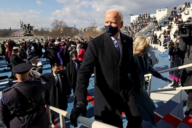 Minuto a minuto: así transcurre la toma de posesión de Joe Biden