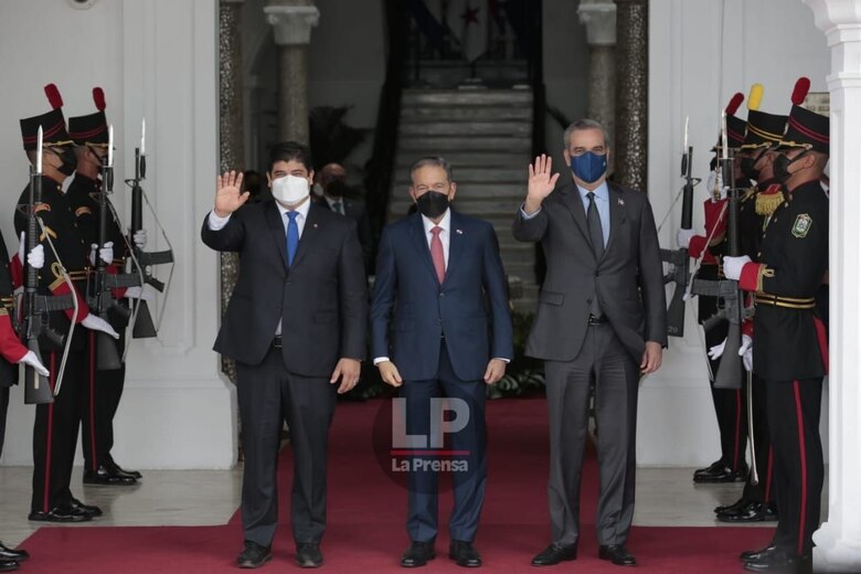 Inmigrantes, Nicaragua y el desarrollo económico temas analizados en la reunión de Cortizo, Alvarado y Abinader