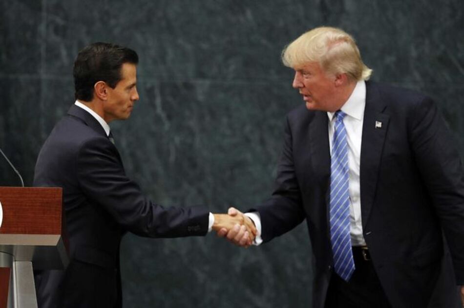 México cuestiona por qué Peña Nieto recibe a Trump