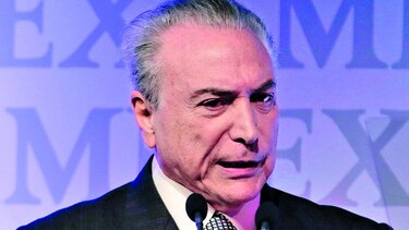 Temer, preocupado por estabilidad política