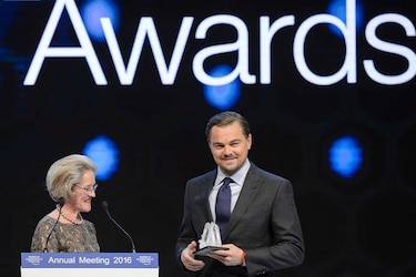 DiCaprio resalta necesidad de combatir el cambio climático