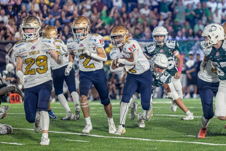 Kolts y Fighting Owls se reparten la gloria en la clausura del semestre de la Kiwanis Football League