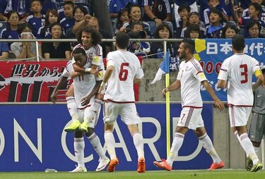 Emiratos Árabes Unidos sorprende a Japón