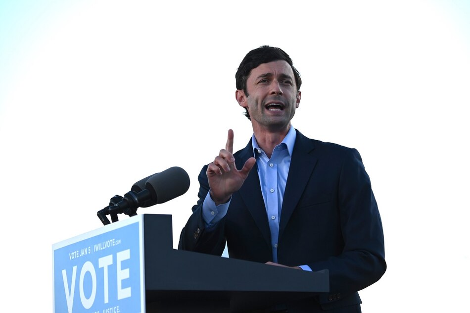 El demócrata Ossoff reivindica la victoria en la elección senatorial clave de Georgia