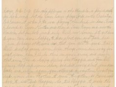 Subastan carta de Al Capone donde muestra su lado tierno por $ 62 mil 500