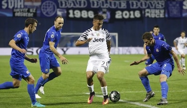 Juventus goleó 4-0 a Dinamo Zagreb