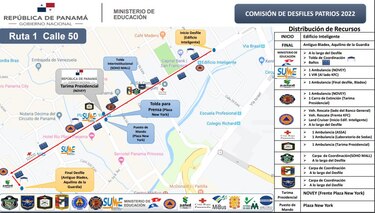 Meduca confirma rutas para desfiles patrios en la ciudad capital