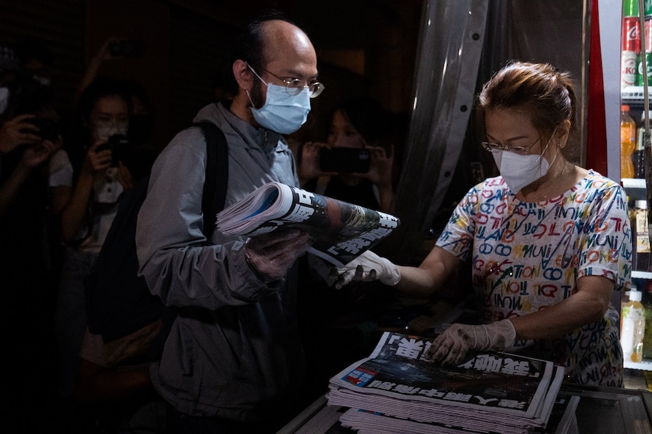 ‘Apple Daily’, el diario de Hong Kong que desafió a Pekín, para sus rotativas