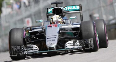 Hamilton domina prácticas del Gran Premio de Canadá