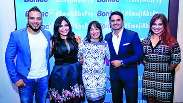 Presentación de concurso de Bonlac Emoji Fit